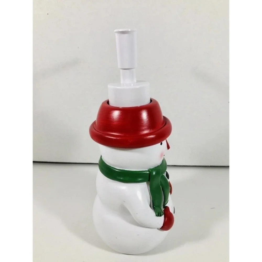 🎄Wondershop Snowman Soap Pump Dispenser For Kitchen Or Bathroom CHRISTMAS